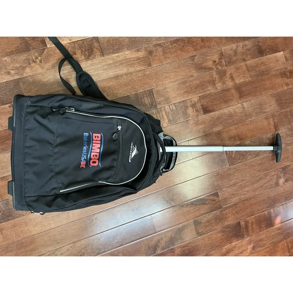 High Sierra Rolling‎ Backpack with Laptop Sleeve, One Size
